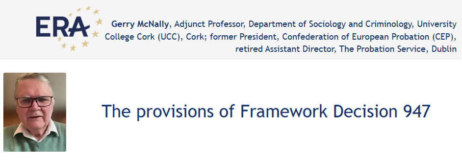 e-Presentation Gerry McNally